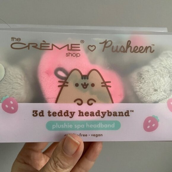 The Creme Shop X Pusheen Teddy Spa Headyband - NIP - Picture 4 of 12